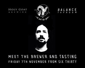 Holy Goat Tasting - 7th November - 18:30